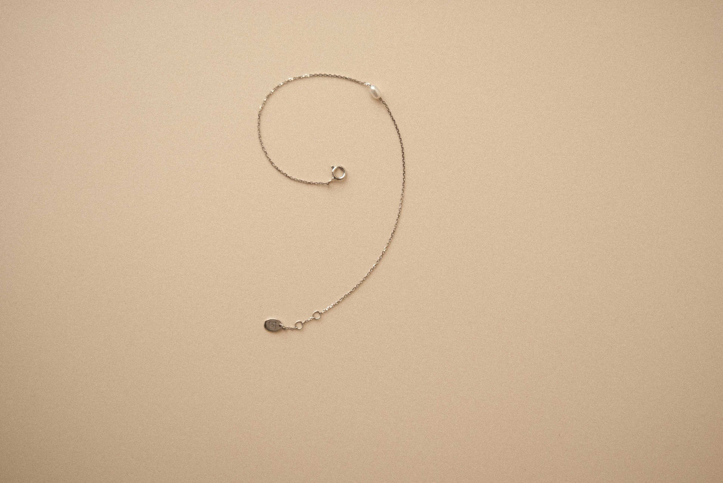 Chainlet Pearl Bracelet / White Gold Antonella Vermont